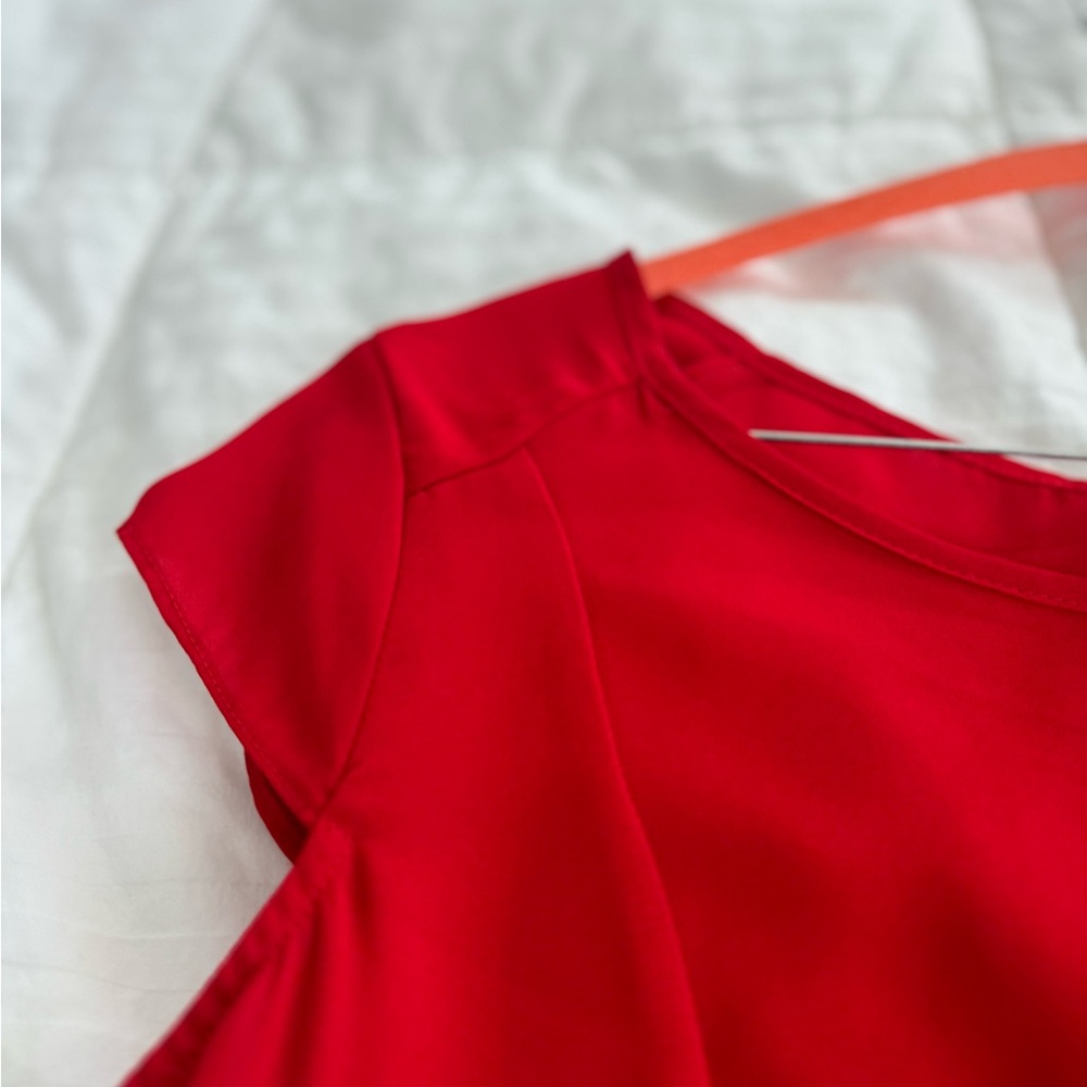The Limited Red Blouse